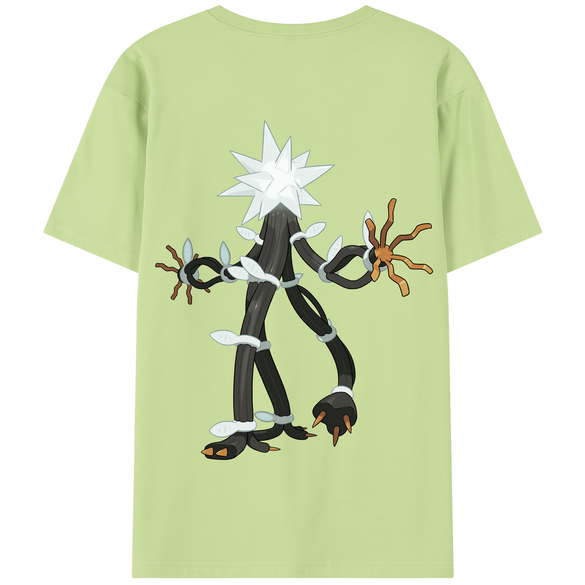 （画像用） ポケットモンスター Pokémon 綿100％半袖Tシャツ（背面プリント）